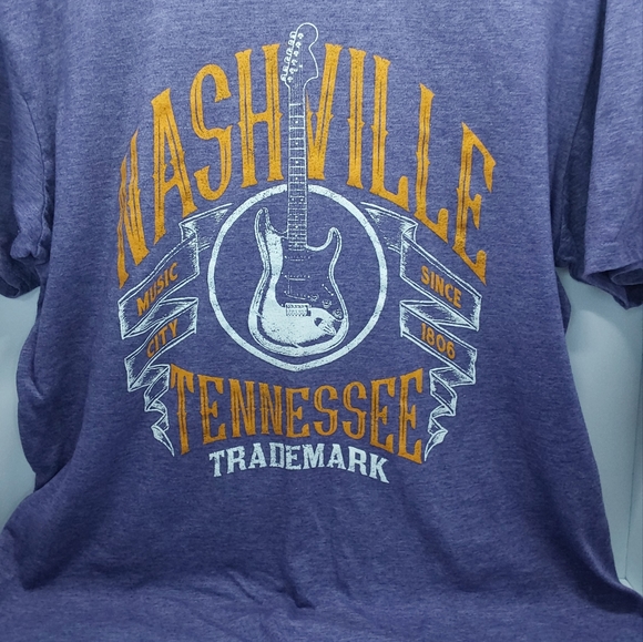 Purple Nashville T-shirt - Picture 2 of 5